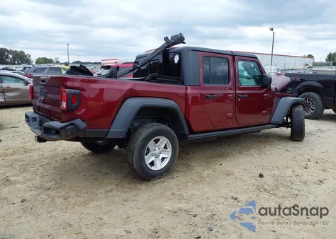 2021 Jeep Gladiator Sport S 4X4 from USA, damaged, VIN 1C6HJTAG6ML538954